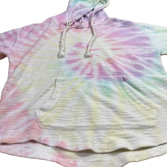 DREAMSICLE soft tie-Dye hooded large sweatshirt - Picture 2 of 15